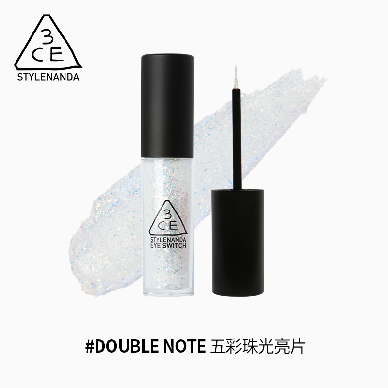 3CE一滴泪 液体眼影珠光double note细闪牛郎