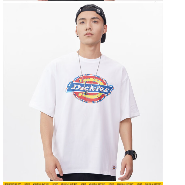 Dickies新款T恤男 纯棉印花休闲百搭经典款短袖 情侣同款DK011539
