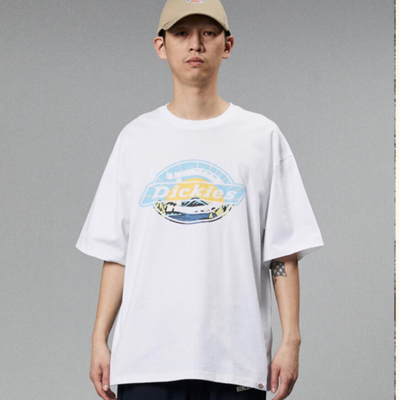 Dickies短袖T恤 潮流大LOGO印花宽松短袖T恤 百搭舒适 DK013102