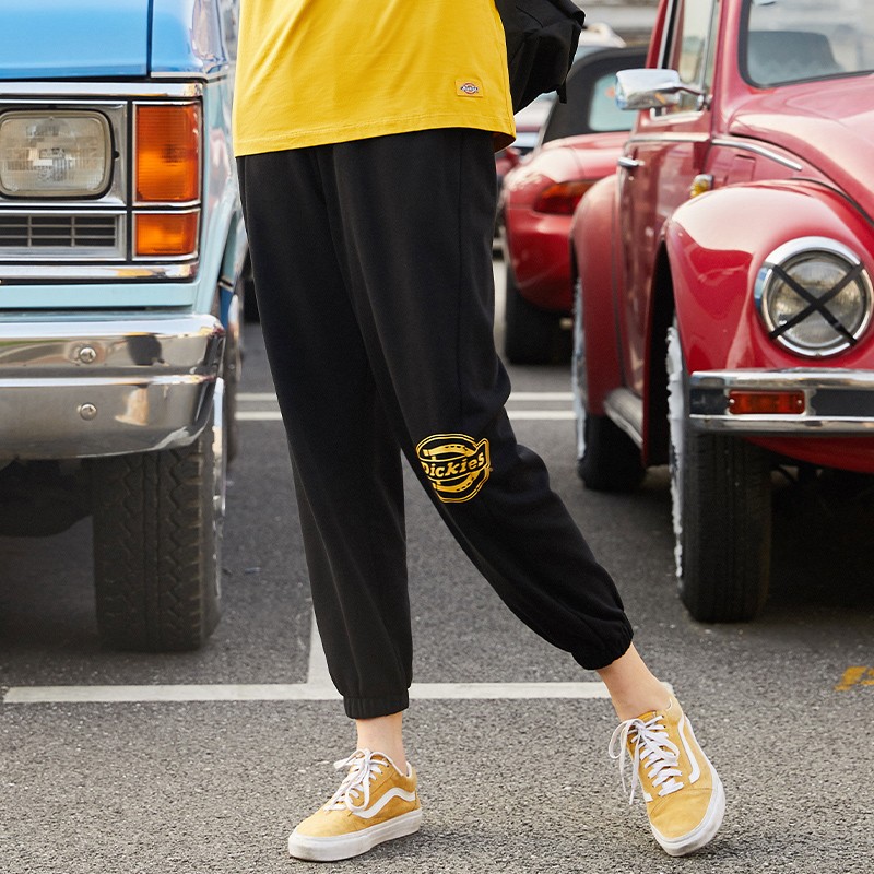 Dickies《大田田》专属经典logo印花运动百搭慢跑裤女款 DK009579