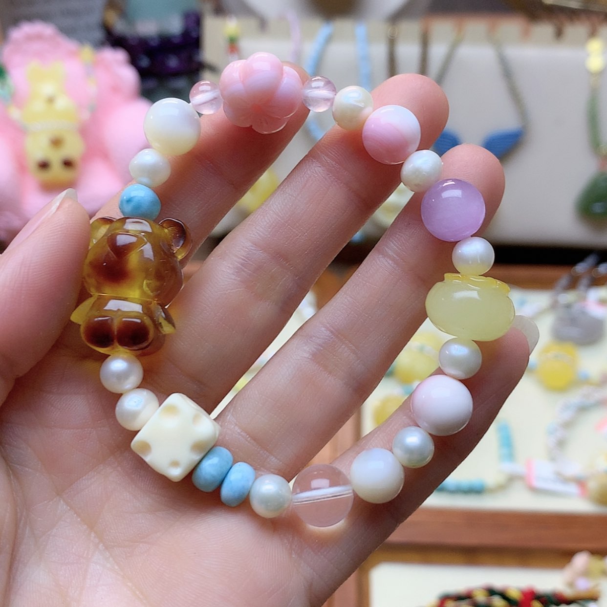 【闪购商品】蜜蜡手链未镶嵌
