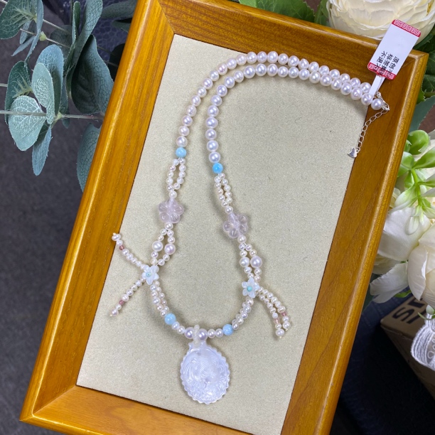•天然白贝美少女重工·珍 珠·仙女链（多样性发货哦）