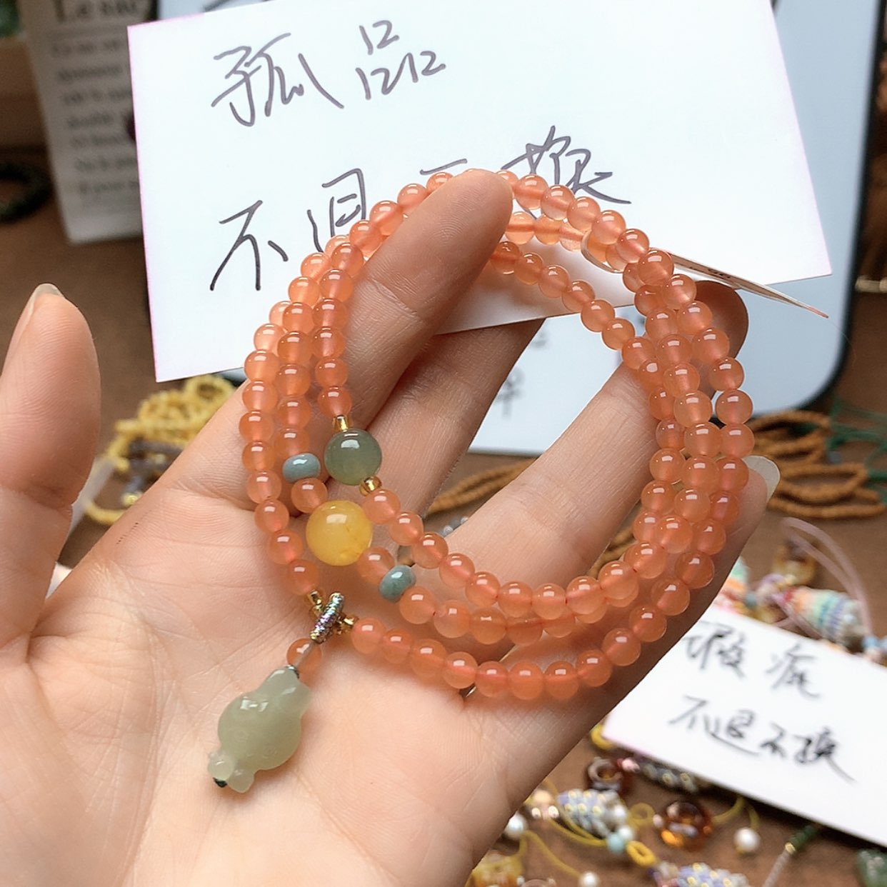 【闪购商品】蜜蜡颈饰未镶嵌472
