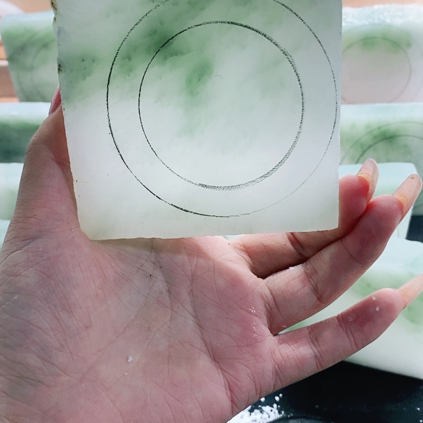 【闪购商品】石英质玉珠宝半成品未镶嵌玉*格定制不退不换