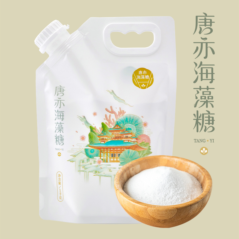 唐亦海藻糖200克*2包 /1KG装 低甜爽口 做太妃糖雪花酥烘焙原料