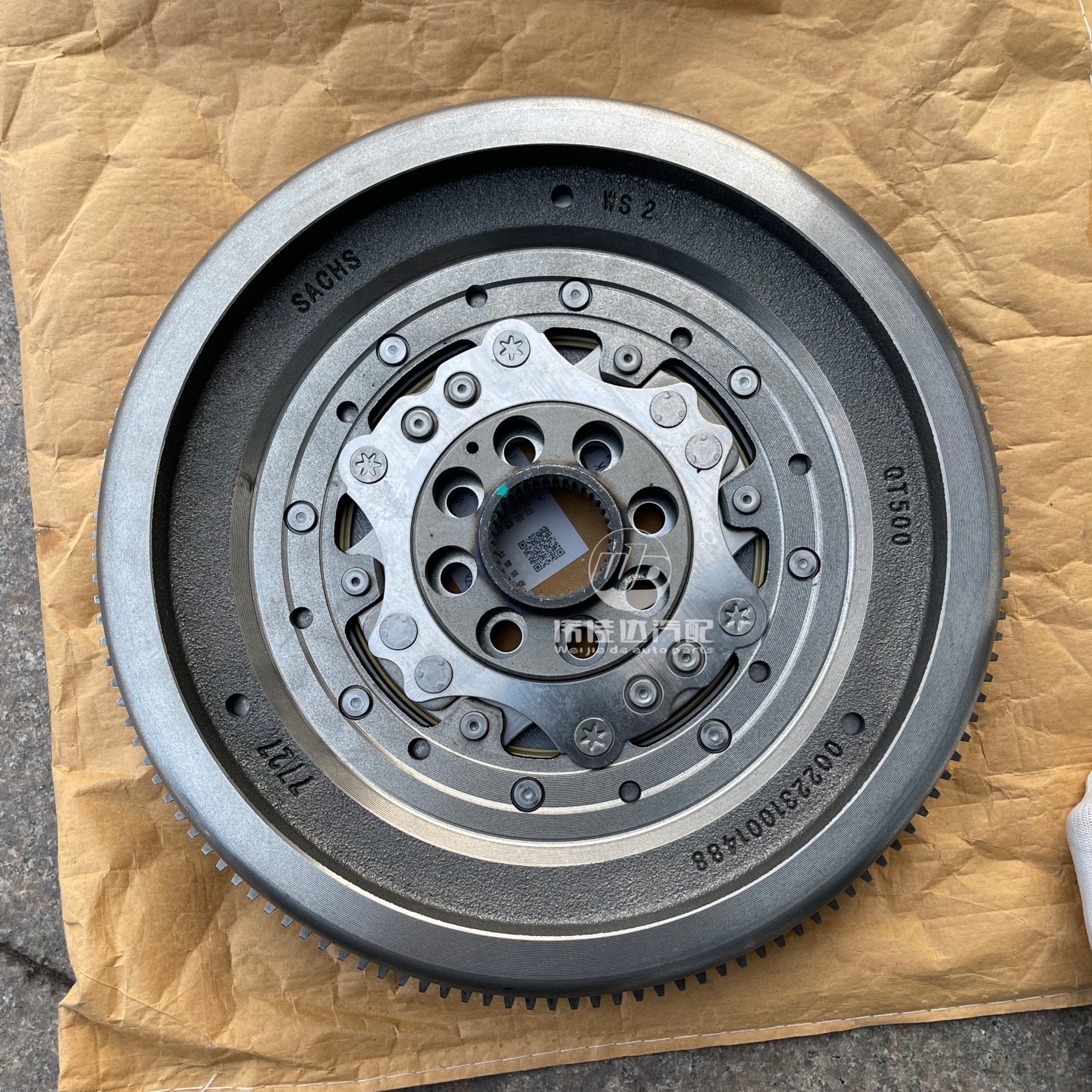 迈腾新帕萨特途观L凌渡速派1.8T DQ380变速箱大飞轮原厂配件