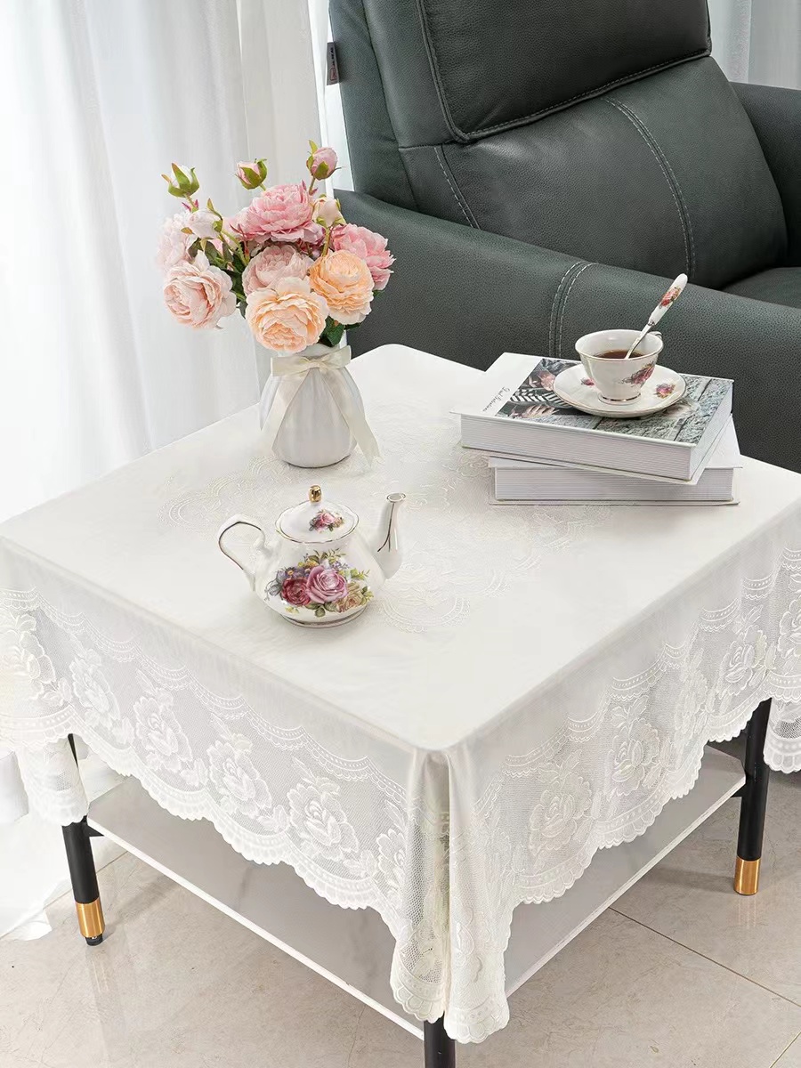 环保正方形PU桌布防水防油防滑防烫【长1米宽1米】