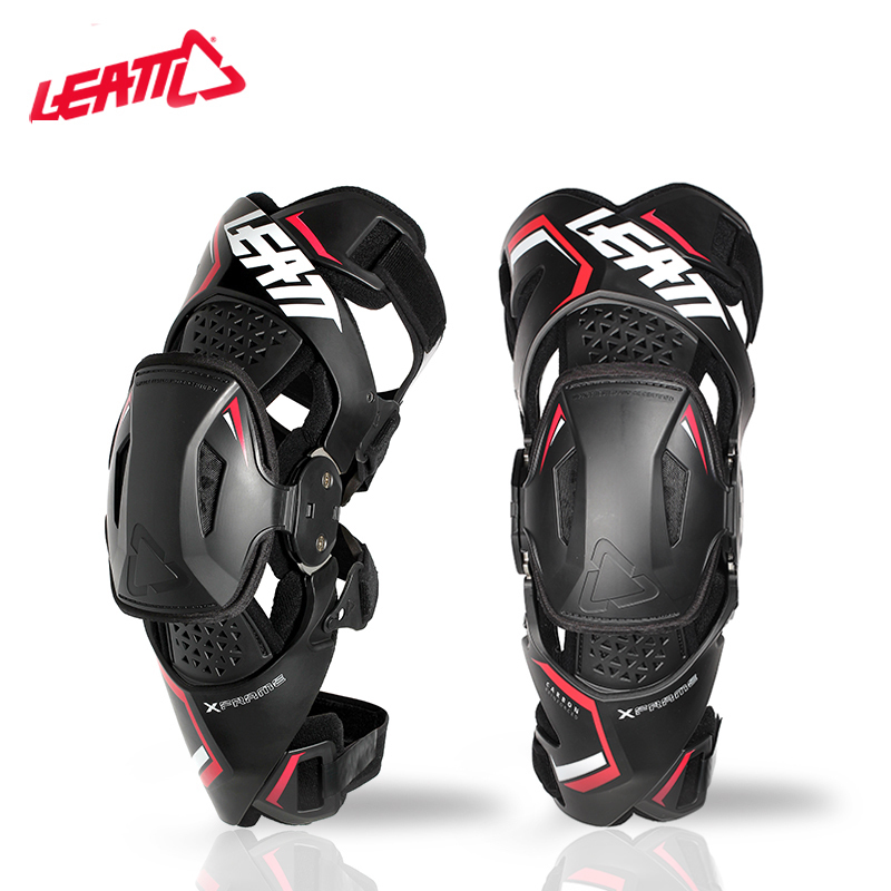 南非LEATT越野摩托车机械腿金属可调活动轴防摔比赛护具骑行护膝