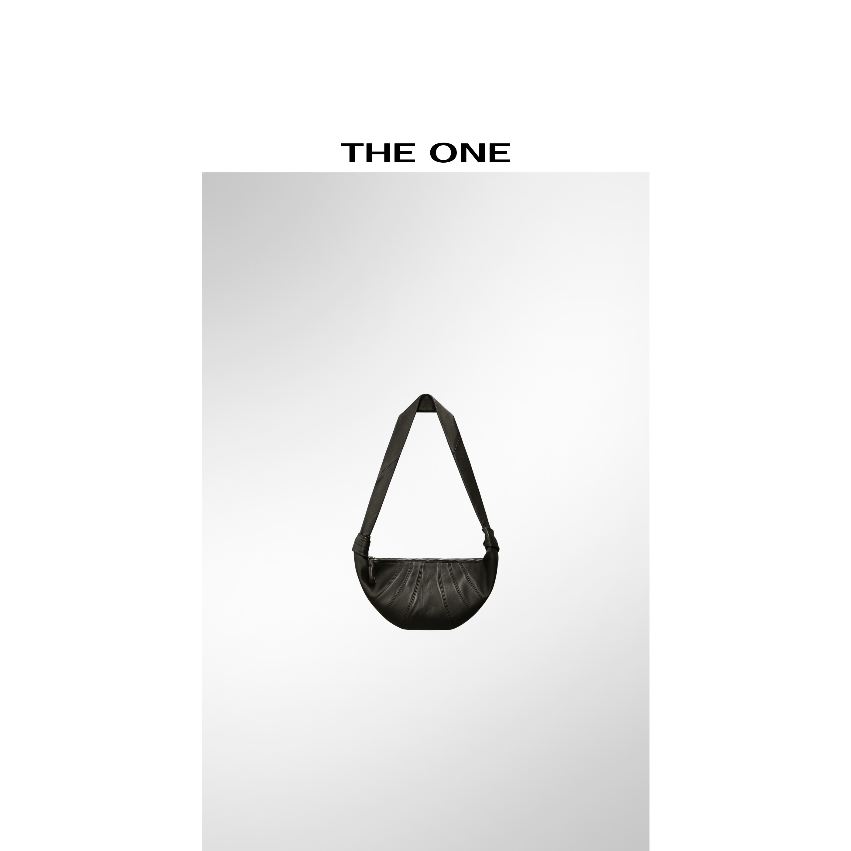 【AZE JIA】牛角斜挎包小众设计高级感可颂时尚斜挎包KJ40922B1