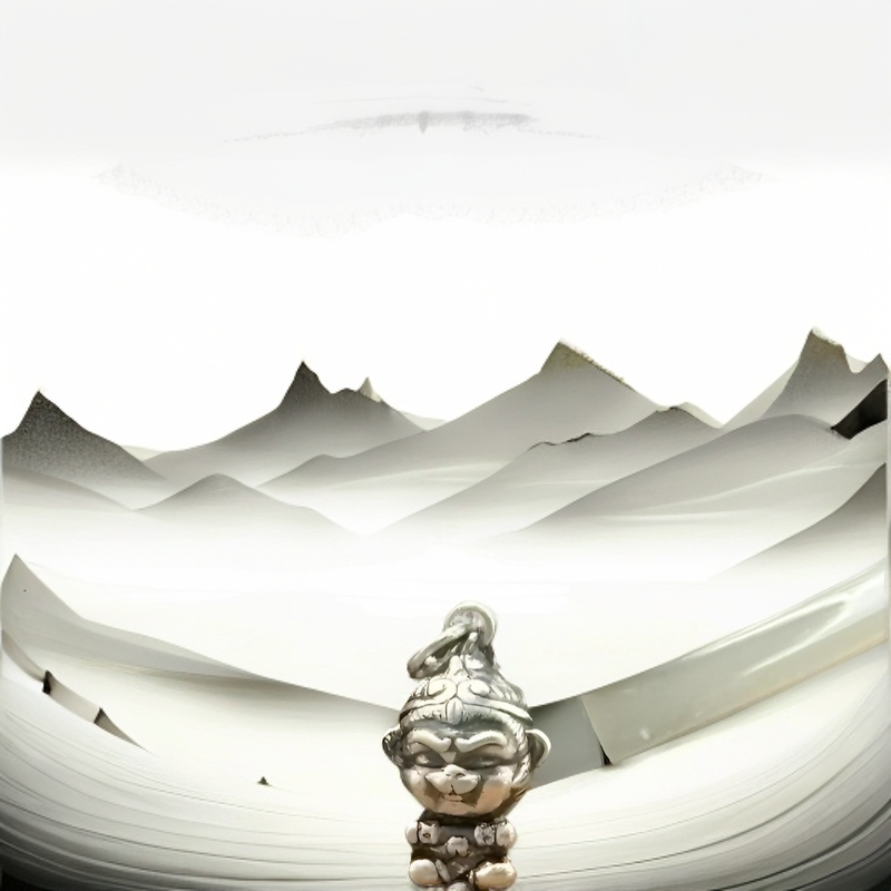 足银银制品 足银999大圣手工配饰配件