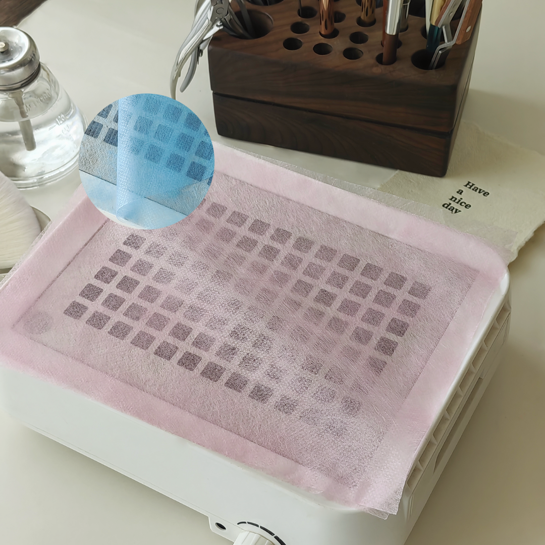 包邮  一次性吸尘器过滤棉 轻薄环保无纺布材质 美甲专用