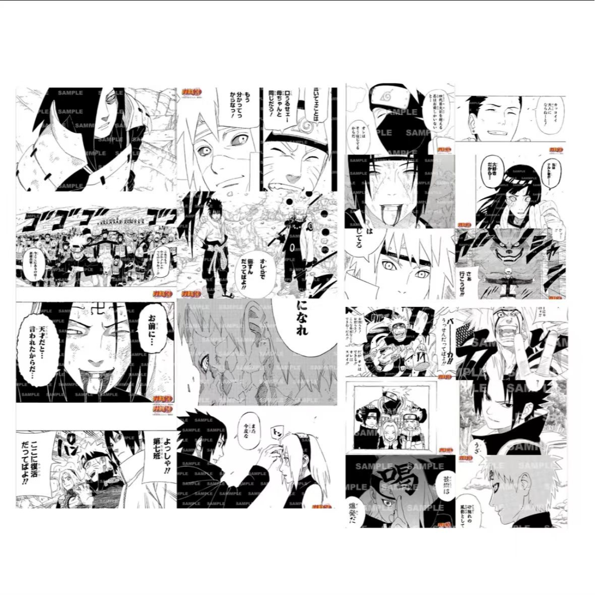 火影忍者 正版JS原画打印相卡【盲盒产品 默认代拆】