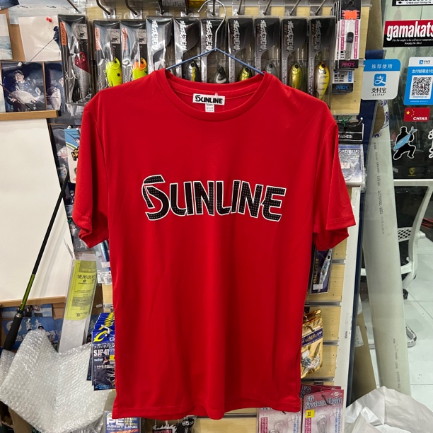 断码特价桑濑SUW-15010DT短袖速干防晒休闲钓鱼服时尚百搭S码