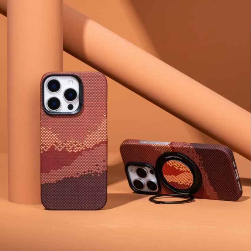 Benks邦克仕流金凯夫拉礼盒芳纶纤维手机壳保护套磁吸适用苹果16