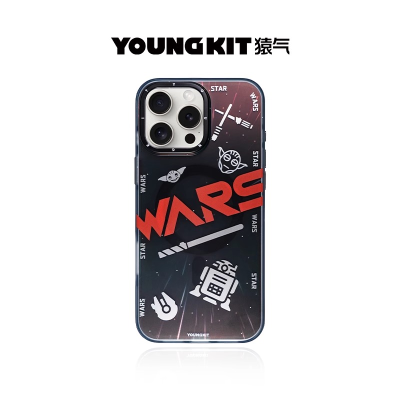 猿气youngkit【星际】磁吸超清商务磨砂全包款软壳手机壳适用苹果16