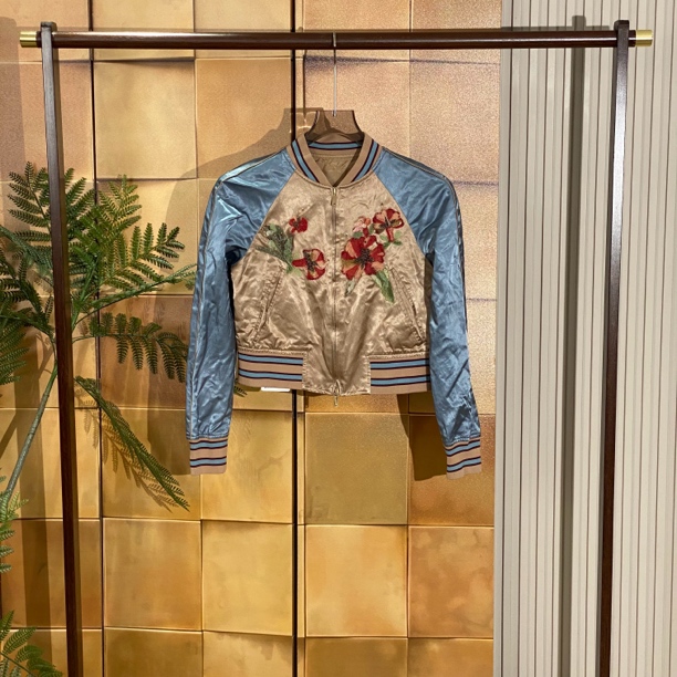 Valentino 丝绸花卉刺绣外套/2码/99新/23536