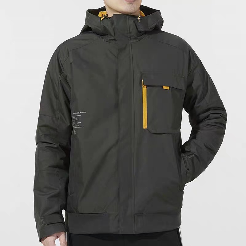 阿迪达斯 加绒户外冲锋衣外套男女款 HD0356