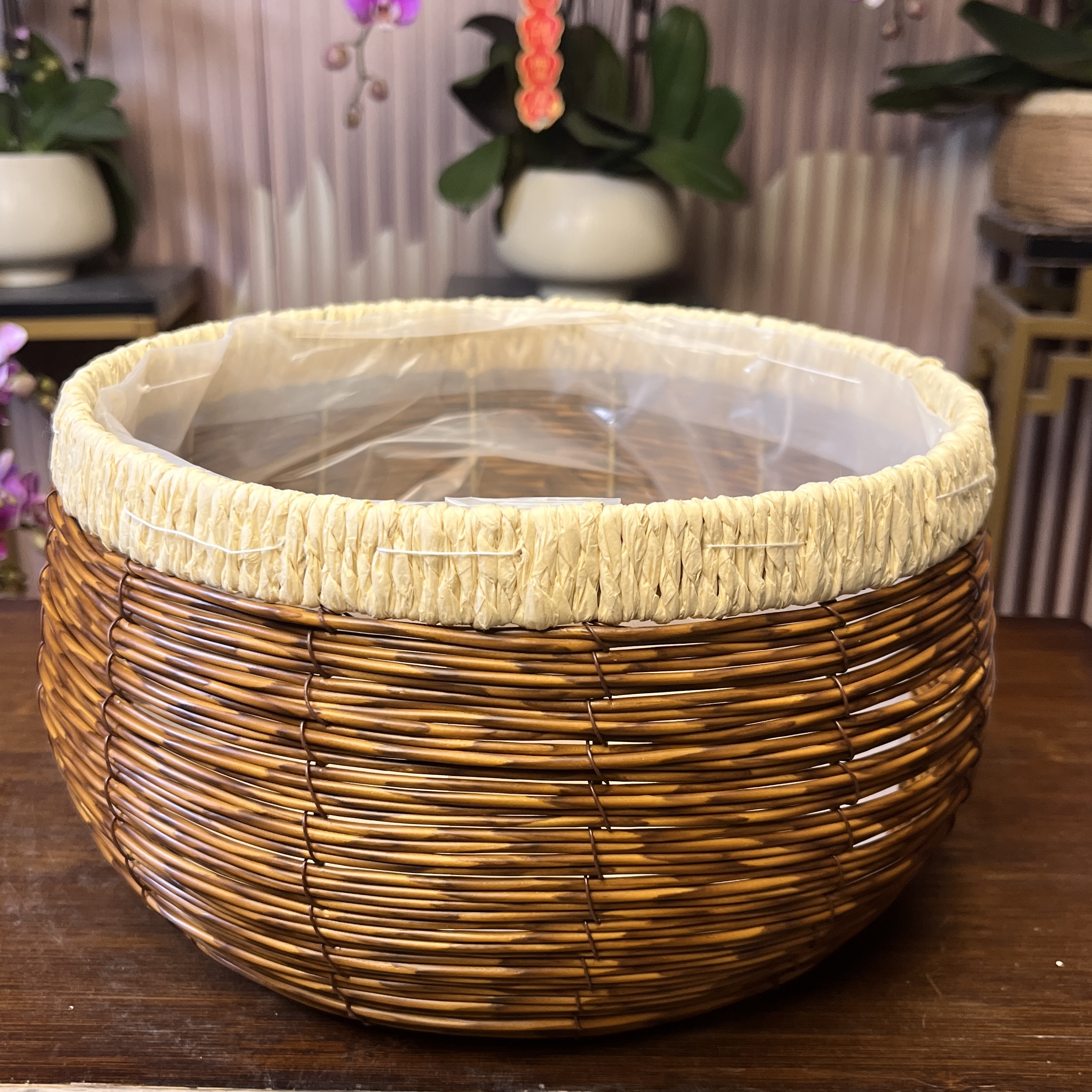 6颗装藤编篮