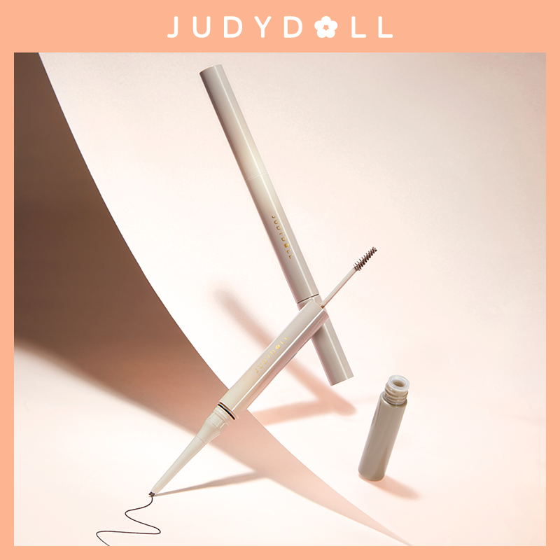 新品~Judydoll/橘朵立体双头眉笔染眉膏透明眉胶自然持久防水防蹭