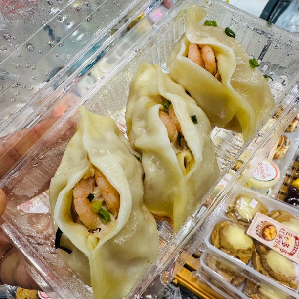 虾仁锅贴解馋零食