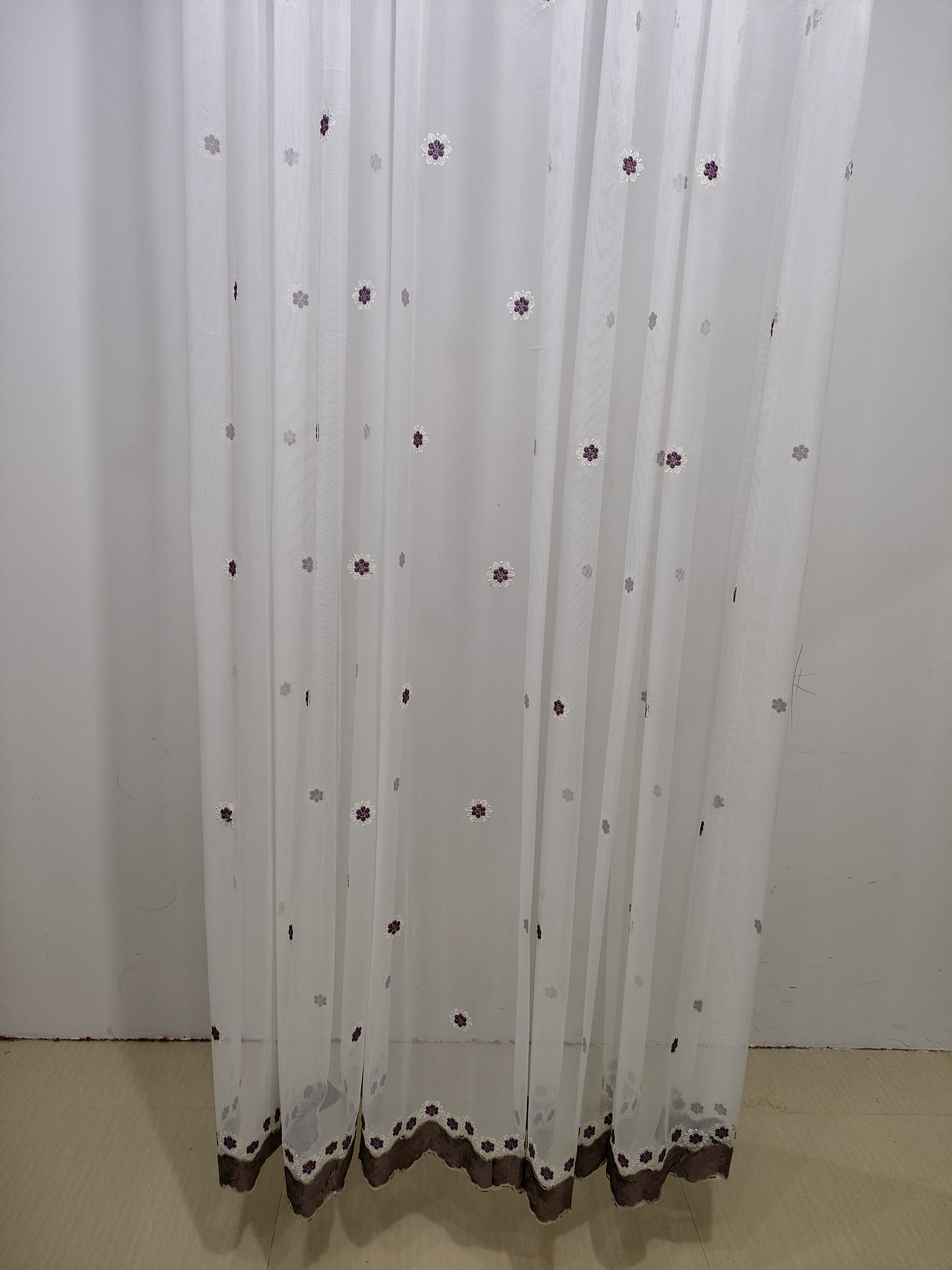 00319成品窗纱宽8米，高2.7米，对开发货，挂钩款主卧飘窗窗纱