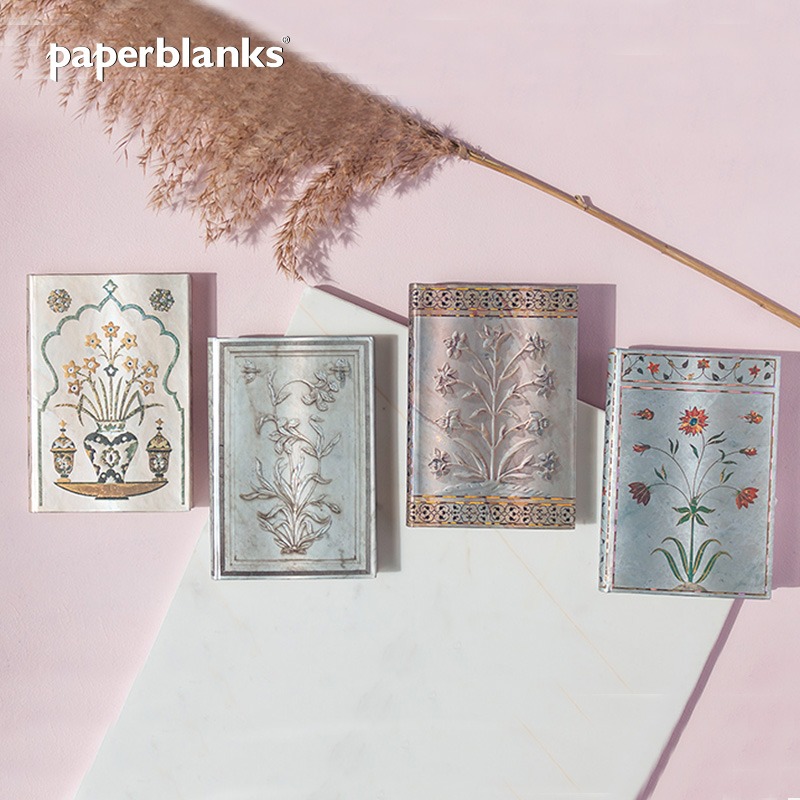 【19年秋季】paperblanks笔记本记事本精装本子便携日记本泰姬陵花