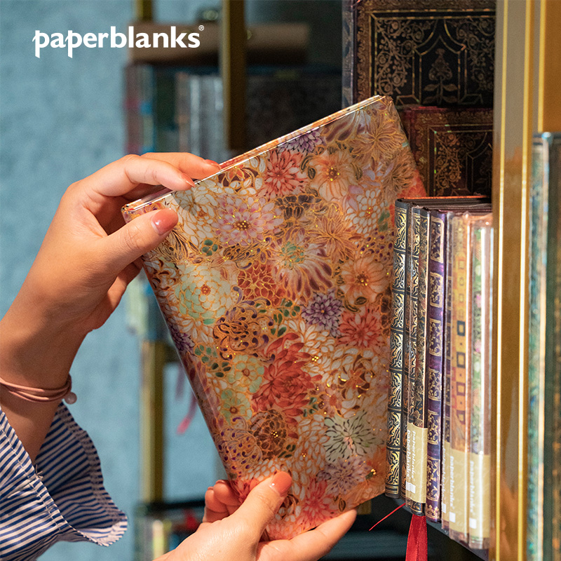 【停产】paperblanks笔记本手帐本子龟江道子手账日记本线装