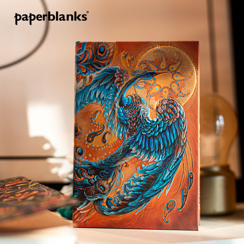 【24年春季】paperblanks复古笔记本记事本摘抄本中国风天空之鸟