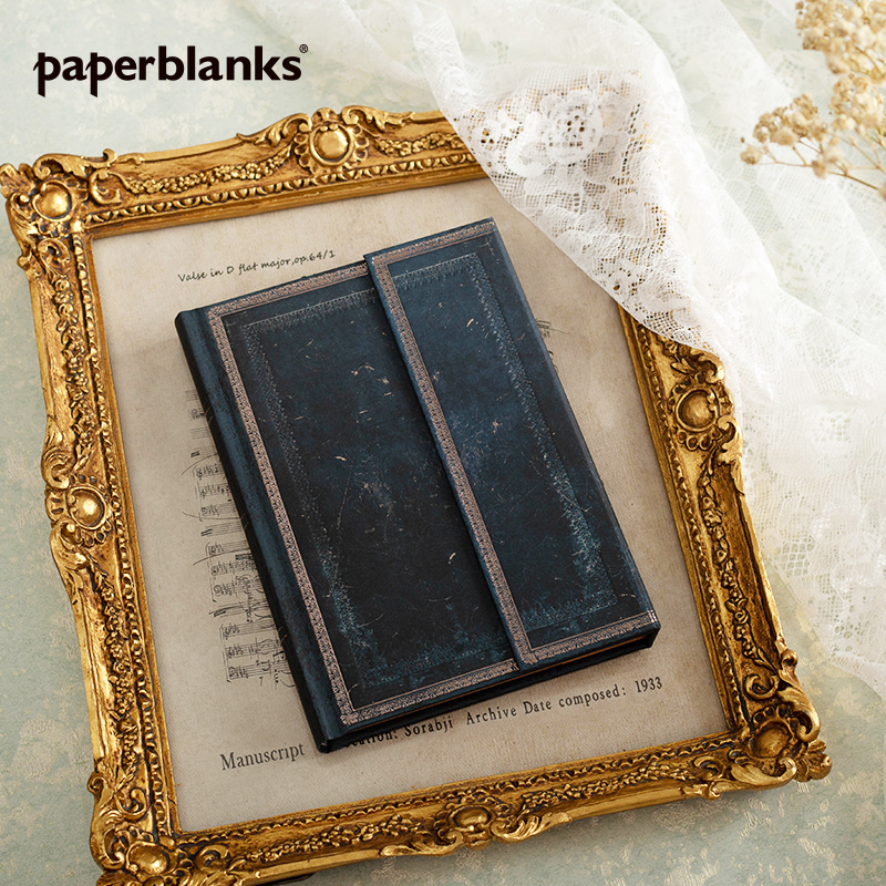 【22年秋季】paperblanks复古笔记本本子商务记事本仿古皮墨迹