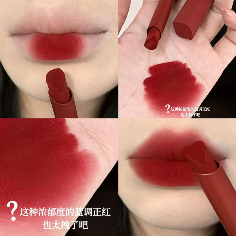 【小鱼同款】韩系伪素颜口红哑光雾面丝绒唇泥学生纯欲显白平价口红