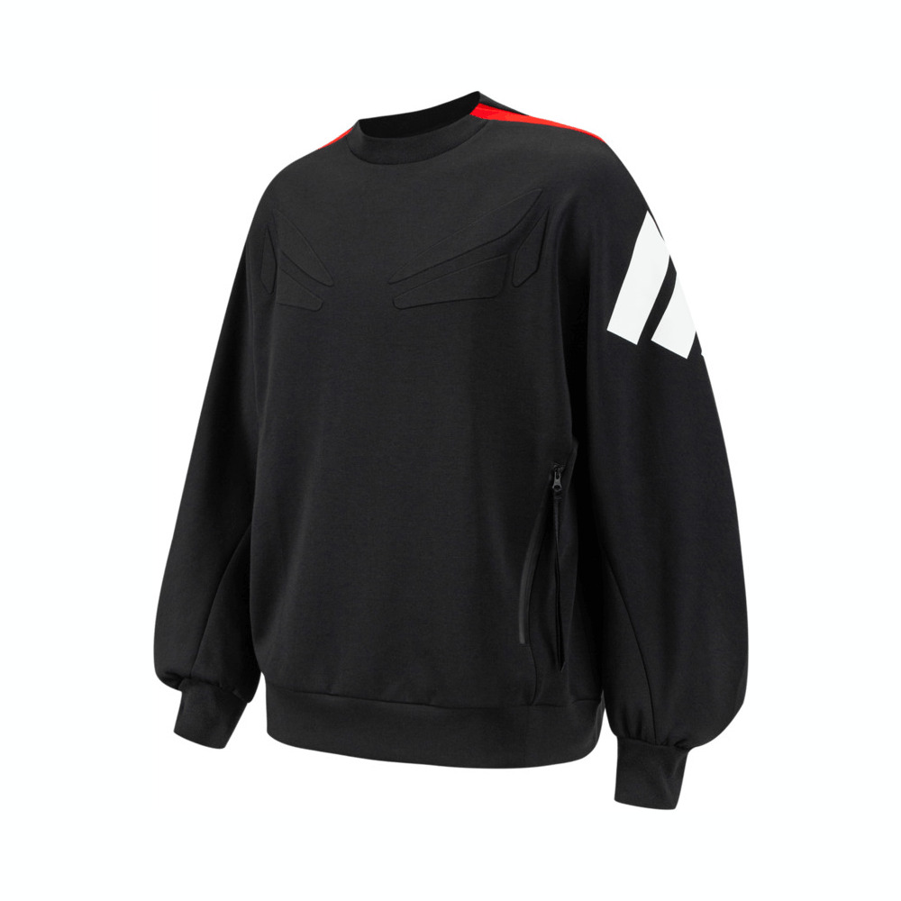 【滔搏联动】adidas阿迪达斯男子FUSTL P CREW针织圆领套衫JN3467