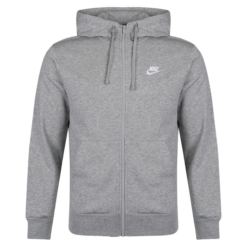 【滔搏联动】NIKE耐克男子CLUB HOODIE FZ FT针织外套BV2649-063