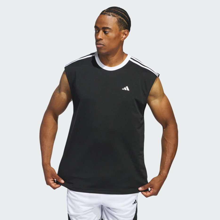 【滔搏联动】Adidas阿迪达斯男子ALL WORLD TANK运动薄背心IW6672