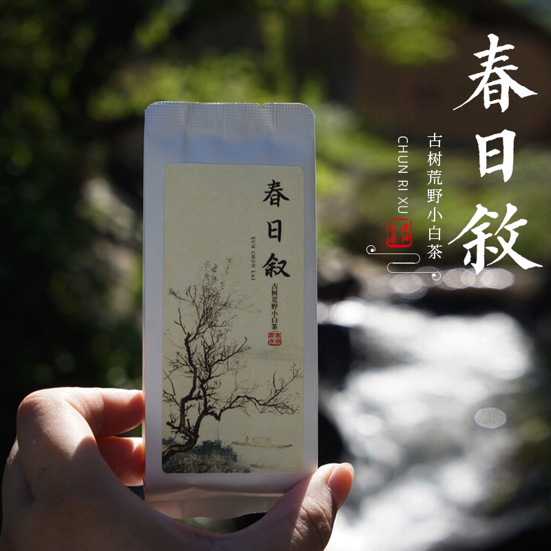 建阳白茶漳墩严川古树荒野小白茶古树茶生态老树茶春日叙