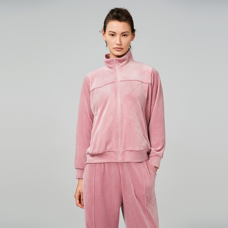 爱慕23AW绒华秋冬加绒睡衣慵懒感高端冬款保暖正品家居服AM468902