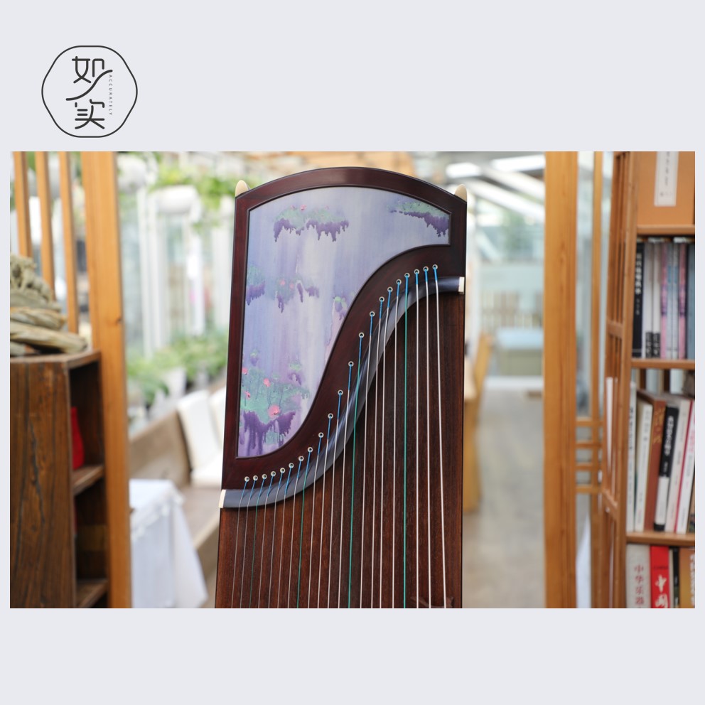 中筝出品敦煌联名款睡莲（六周年周年庆）163厘米珍藏版专业古筝