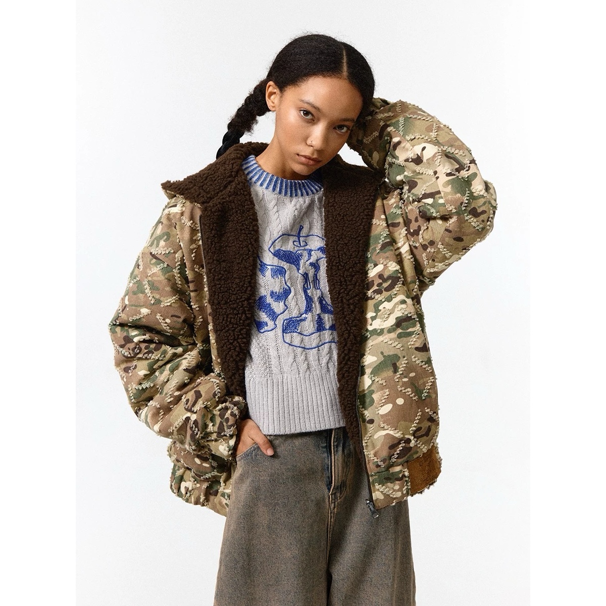 CONP 24AW 重磅迷彩双面外套