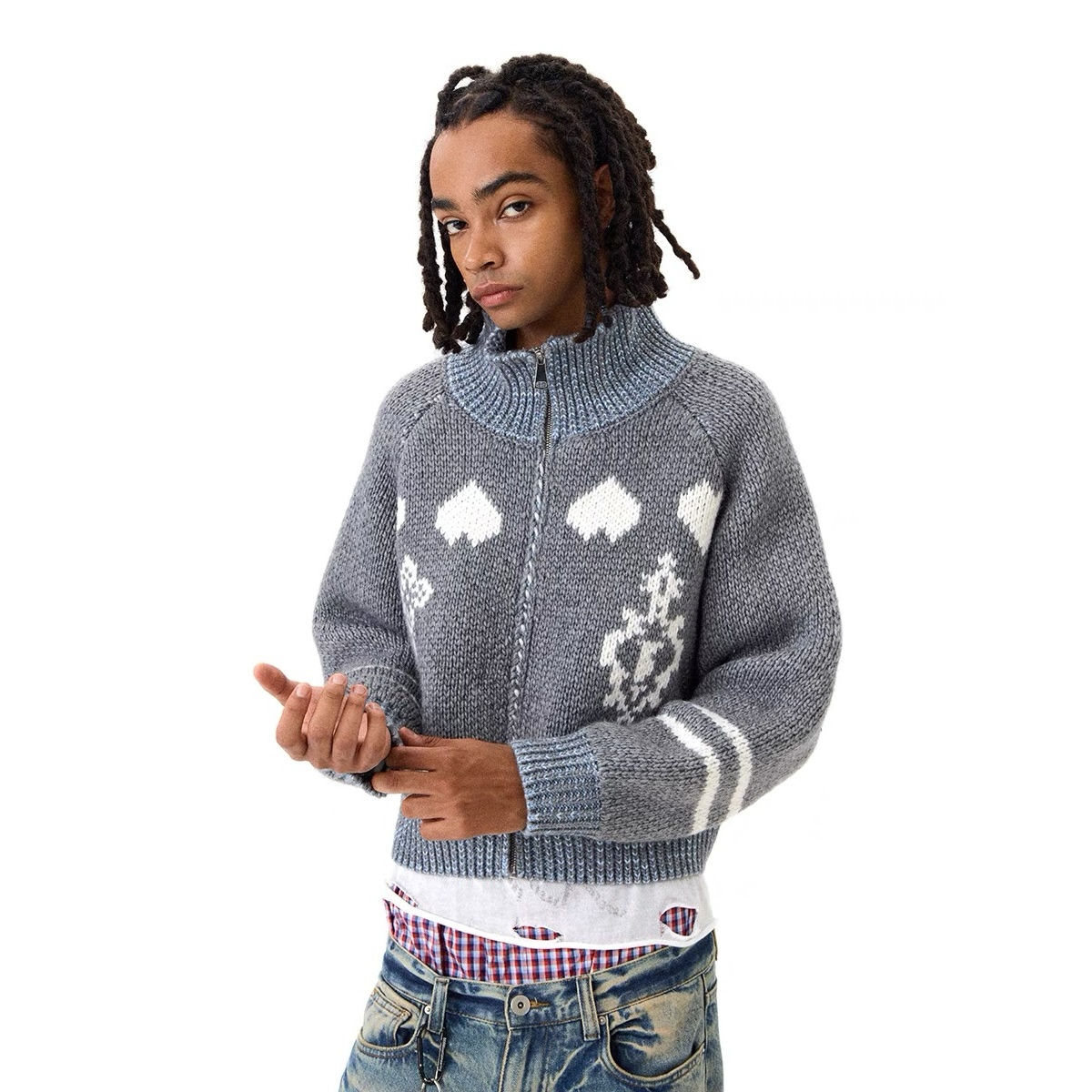 CONP 24AW 冬日小屋冰岛毛毛衣