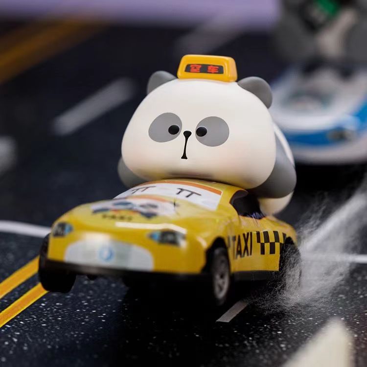 （拆盒）粑老师职业轻松粑车车合金小汽车