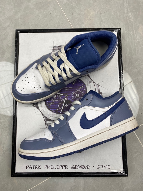 95新 NIKE/耐克 95新烁/41码/Air Jordan/aj1海军蓝