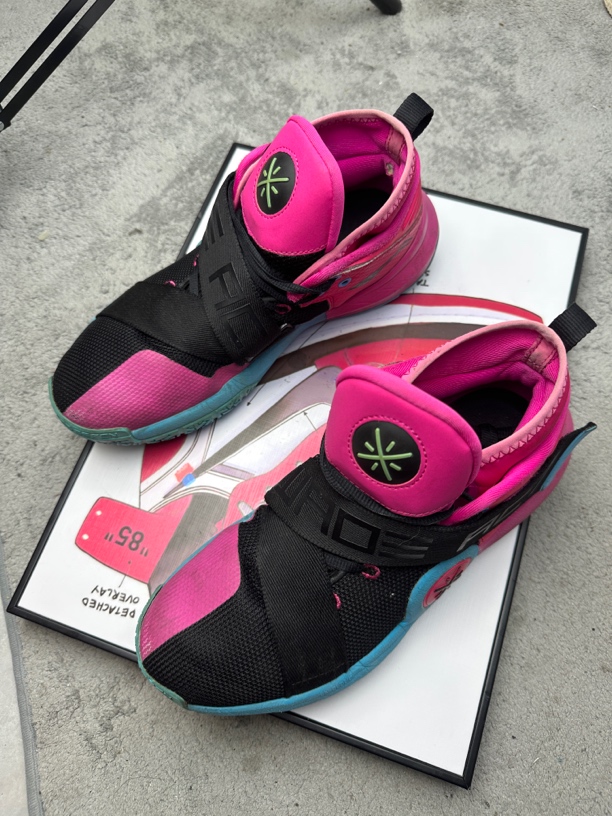 95新 LI-NING/李宁 篮球鞋/ 韦德7 南海岸 /41码/ 95新 