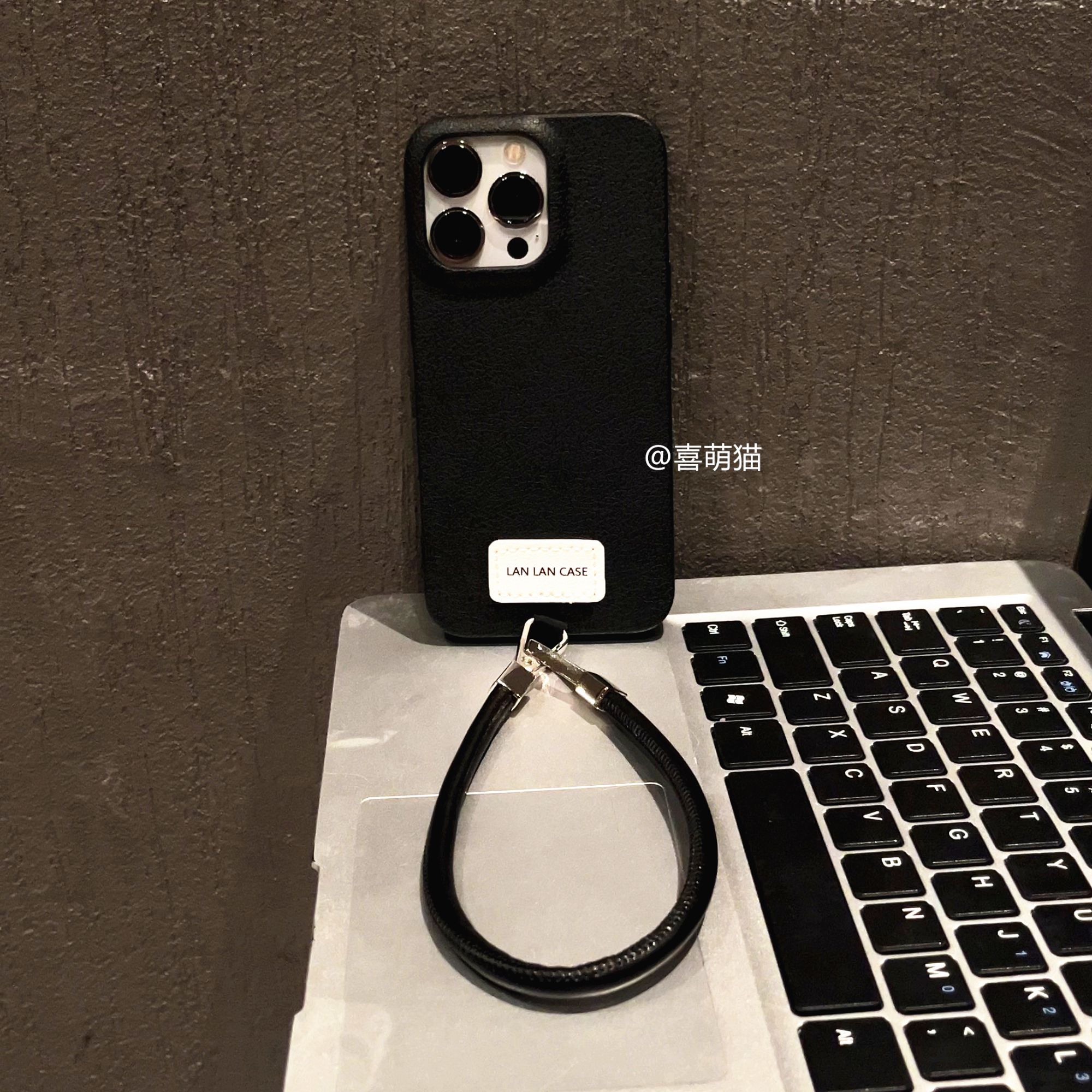 适用苹果16新款挂绳荔枝皮纹15promax手机壳简约14软壳防摔13/12