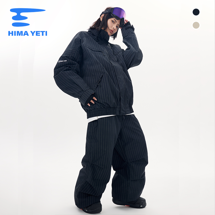 喜马猿 2L夹棉套装雪服雪裤 Random HIMAYETI防水透湿 3M新雪丽棉