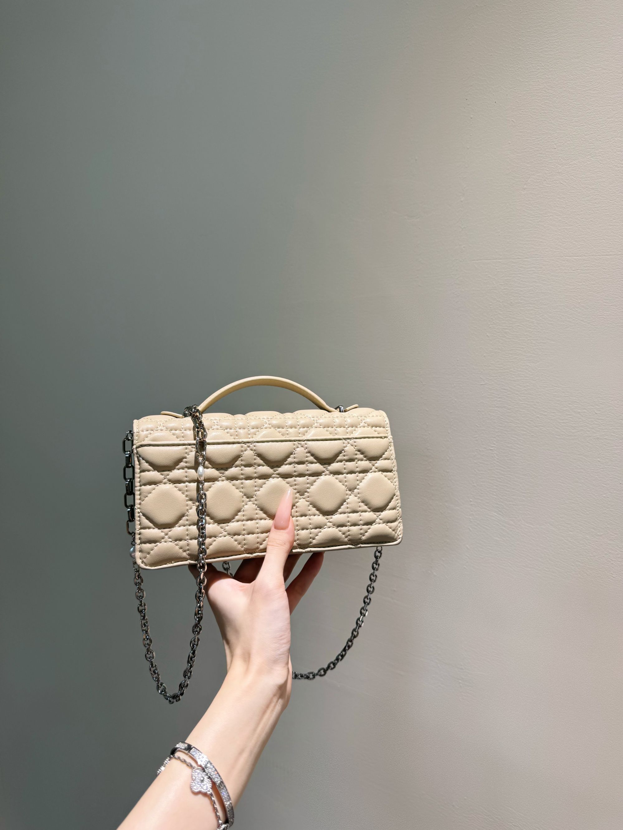 sister【藤格纹】链条托特包（无公仔挂件）