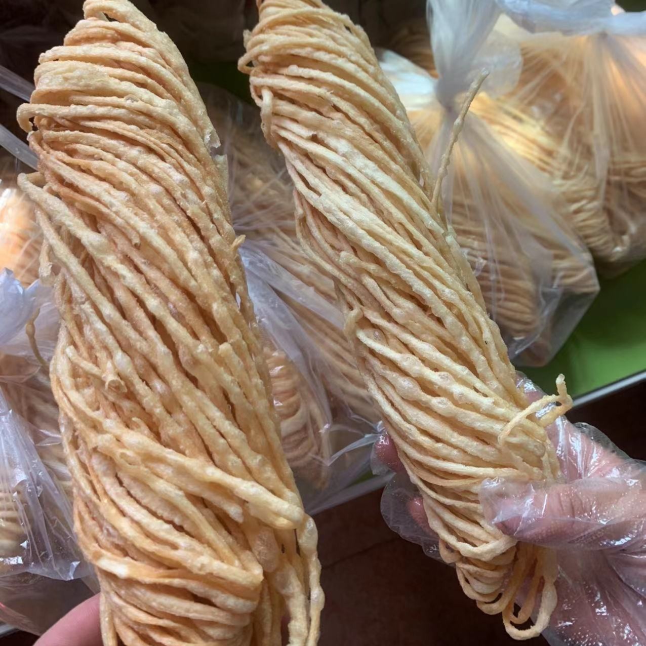 福建福清特产茶食 撒子约500克（葱）