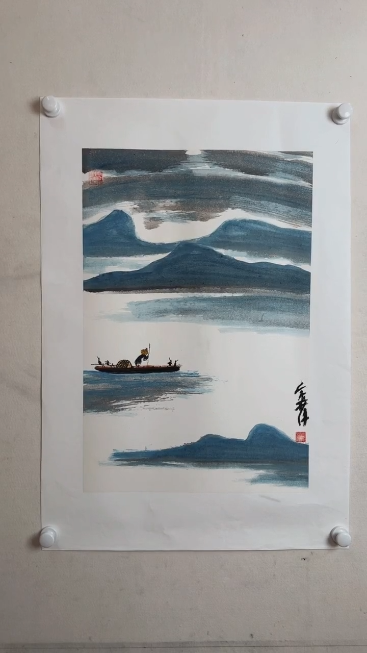 【闪购商品】绘画马金平国画