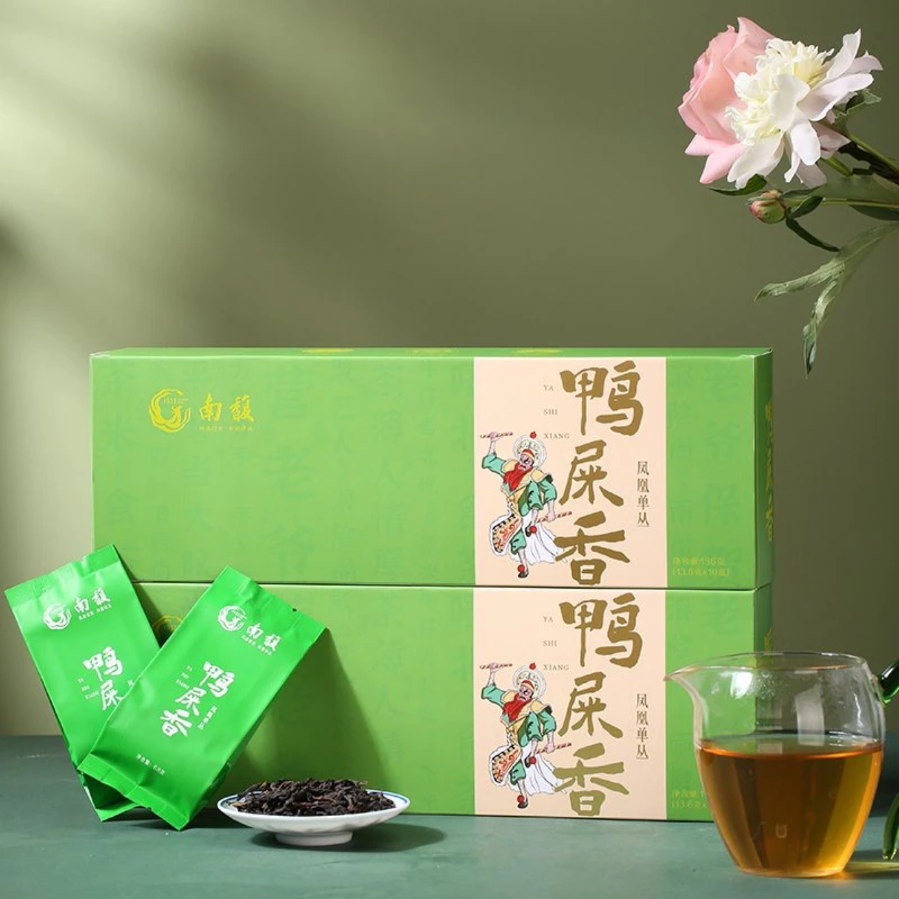 南馥 鸭屎香 136g/条 凤凰单丛 非遗潮州非遗单枞 乌龙茶烟条茶叶