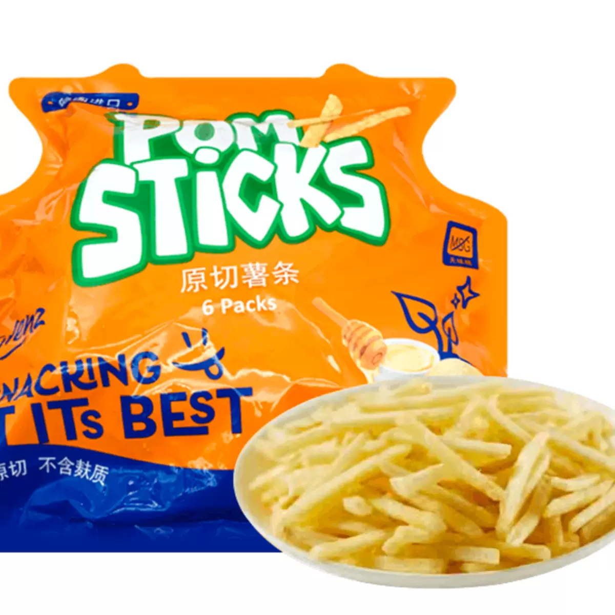 临期 德国劳仑兹原切薯条分享装420g（24/3/12）