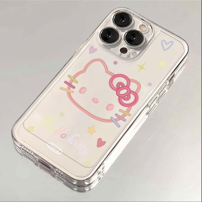 Hellokitty凯蒂苹果手机壳14promax硅胶13pro透明12高级11全包X