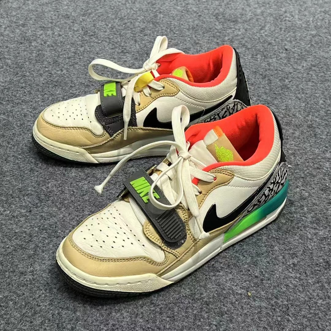 36码/NIKE AIRJORDAN312low黄绿配色 低帮板鞋